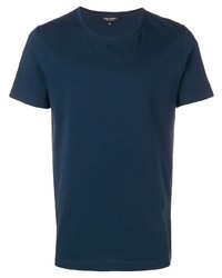 T-shirt à col rond bleu marine Ron Dorff