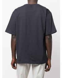 T-shirt à col rond bleu marine rag & bone