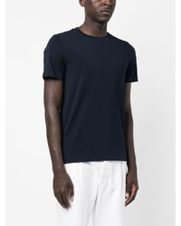 T-shirt à col rond bleu marine Filippa K