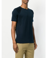 T-shirt à col rond bleu marine S.N.S. Herning