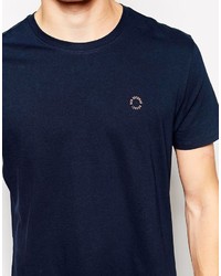 T-shirt à col rond bleu marine Ben Sherman