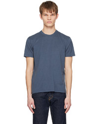 T-shirt à col rond bleu marine Tom Ford