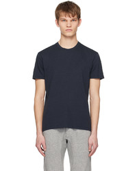 T-shirt à col rond bleu marine Tom Ford