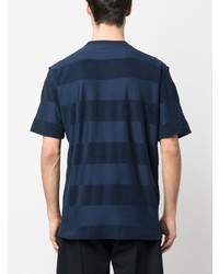 T-shirt à col rond bleu marine PS Paul Smith