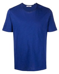 T-shirt à col rond bleu marine Zadig & Voltaire