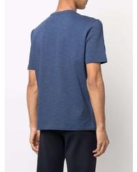 T-shirt à col rond bleu marine PS Paul Smith