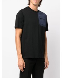 T-shirt à col rond bleu marine PS Paul Smith