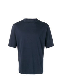 T-shirt à col rond bleu marine Études