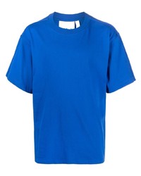 T-shirt à col rond bleu adidas