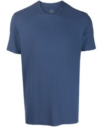 T-shirt à col rond bleu Altea