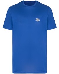 T-shirt à col rond bleu Armani Exchange