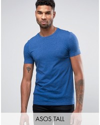 T-shirt à col rond bleu Asos
