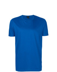 T-shirt à col rond bleu BOSS HUGO BOSS