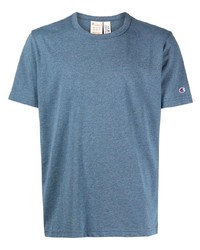 T-shirt à col rond bleu Champion