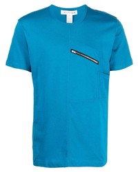 T-shirt à col rond bleu Comme Des Garcons SHIRT