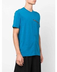 T-shirt à col rond bleu Comme Des Garcons SHIRT