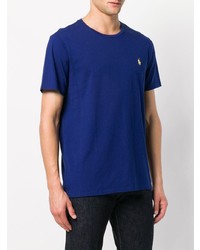 T-shirt à col rond bleu Polo Ralph Lauren