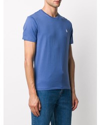 T-shirt à col rond bleu Polo Ralph Lauren