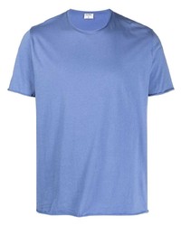 T-shirt à col rond bleu Filippa K