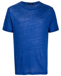 T-shirt à col rond bleu IRO