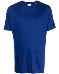 T-shirt à col rond bleu Isabel Marant