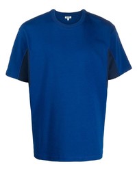 T-shirt à col rond bleu Kenzo