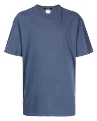 T-shirt à col rond bleu Ksubi