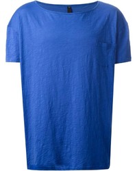 T-shirt à col rond bleu Labour Of Love
