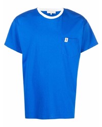 T-shirt à col rond bleu MACKINTOSH