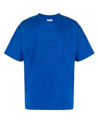 T-shirt à col rond bleu Opening Ceremony