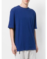 T-shirt à col rond bleu Unconditional