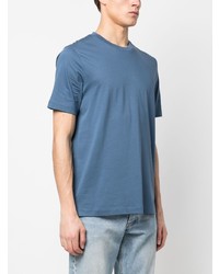 T-shirt à col rond bleu Tommy Hilfiger