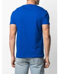 T-shirt à col rond bleu Polo Ralph Lauren