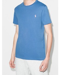 T-shirt à col rond bleu Polo Ralph Lauren