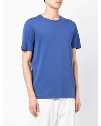 T-shirt à col rond bleu Polo Ralph Lauren