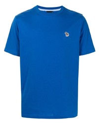 T-shirt à col rond bleu PS Paul Smith