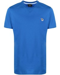 T-shirt à col rond bleu PS Paul Smith