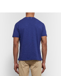 T-shirt à col rond bleu Alex Mill
