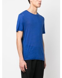 T-shirt à col rond bleu IRO