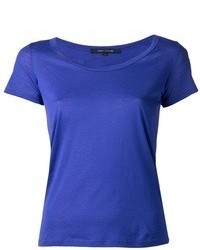 T-shirt à col rond bleu Sofie D'hoore