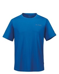 T-shirt à col rond bleu VAUDE