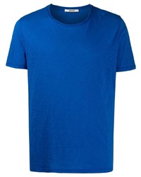 T-shirt à col rond bleu Zadig & Voltaire