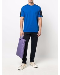 T-shirt à col rond bleu PS Paul Smith