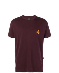 T-shirt à col rond bordeaux Vivienne Westwood Anglomania