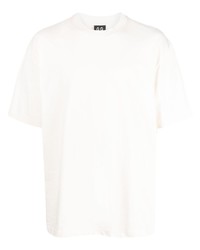 T-shirt à col rond brodé beige 44 label group