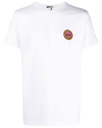 T-shirt à col rond brodé blanc Isabel Marant