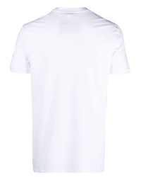 T-shirt à col rond brodé blanc Dolce & Gabbana