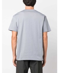 T-shirt à col rond brodé bleu clair Carhartt WIP