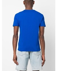 T-shirt à col rond brodé bleu Polo Ralph Lauren