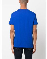 T-shirt à col rond brodé bleu Polo Ralph Lauren